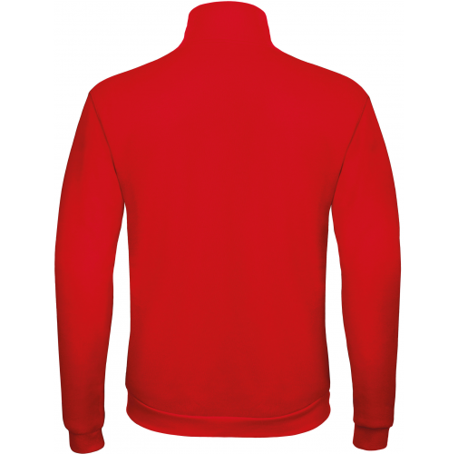 red ID.206 Chaqueta de felpa con cremallera
