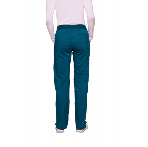 caribbean blue Pantalones cargo de tiro medio mujer<br/>