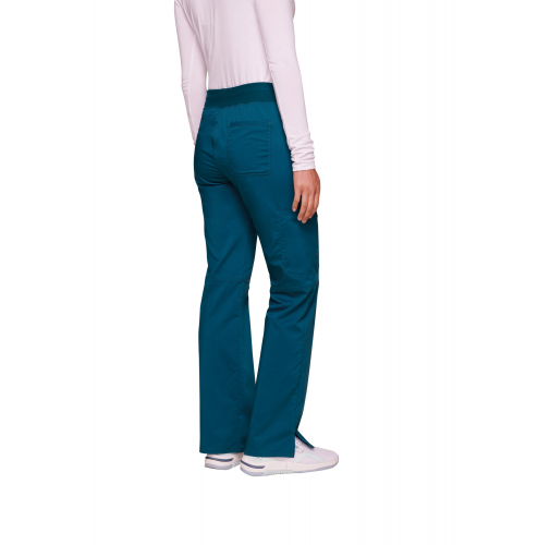 caribbean blue Pantalones cargo de tiro medio mujer<br/>