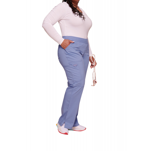 ciel blue Pantalones cargo de tiro medio mujer<br/>