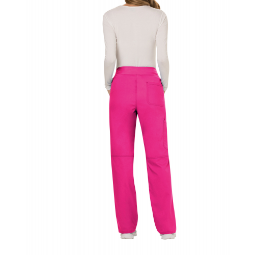 electric pink Pantalones cargo de tiro medio mujer<br/>