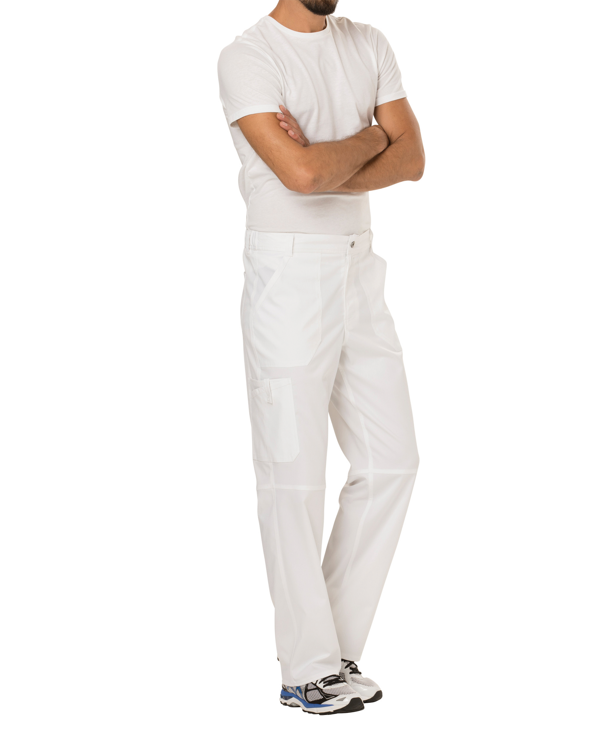Pantalones cargo con bragueta hombre<br/>