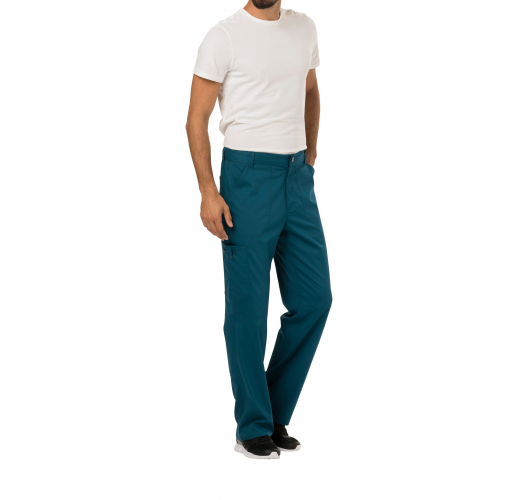caribbean blue Pantalones cargo con bragueta hombre<br/>
