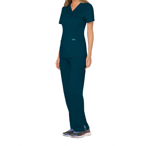 caribbean blue Casaca cruzada mujer