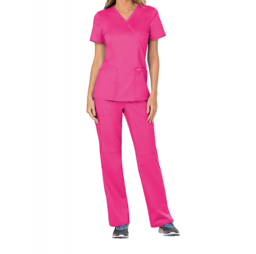 electric pink Casaca cruzada mujer