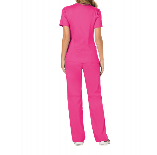 electric pink Casaca cruzada mujer