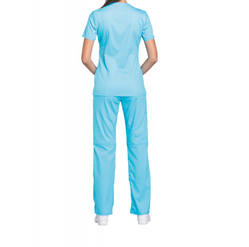 turquoise Casaca cruzada mujer