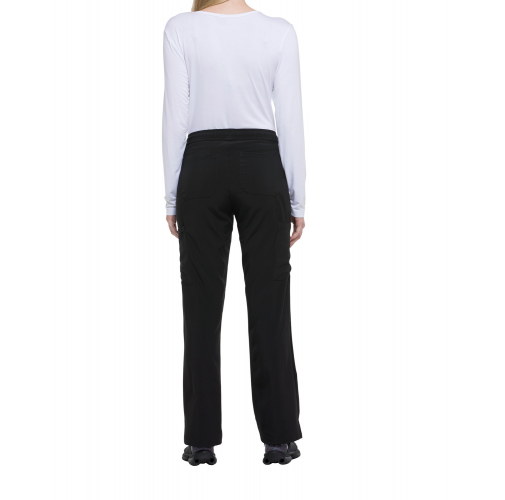black Pantalones de tiro medio mujer<br/>
