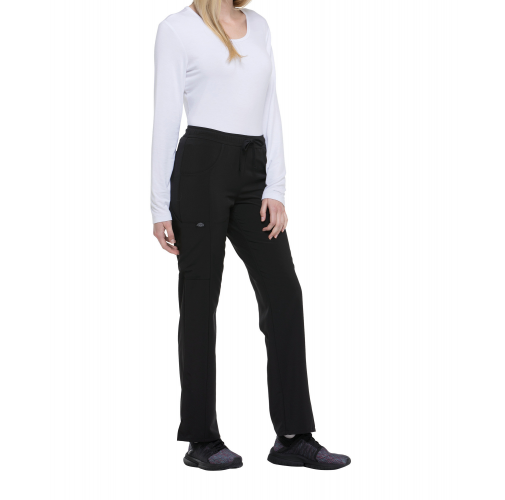 black Pantalones de tiro medio mujer<br/>