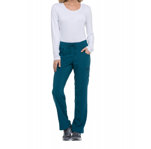 caribbean blue Pantalones de tiro medio mujer<br/>
