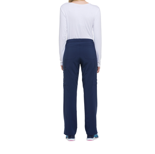 navy Pantalones de tiro medio mujer<br/>