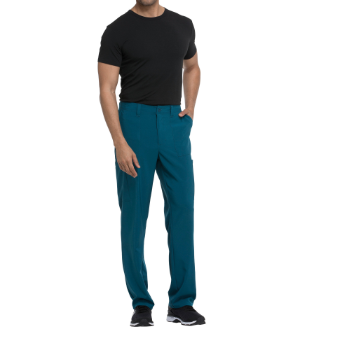 caribbean blue Pantalón con cordón de ajuste y tiro estándar hombre<br/>