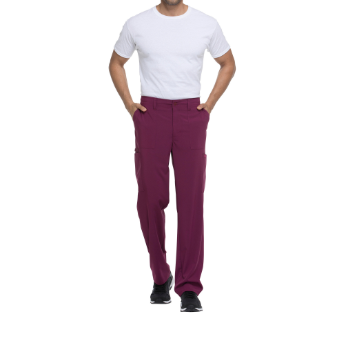 wine Pantalón con cordón de ajuste y tiro estándar hombre<br/>