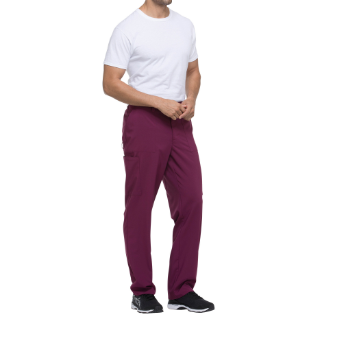wine Pantalón con cordón de ajuste y tiro estándar hombre<br/>
