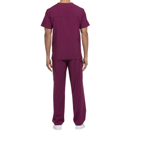 wine Camiseta cuello pico hombre