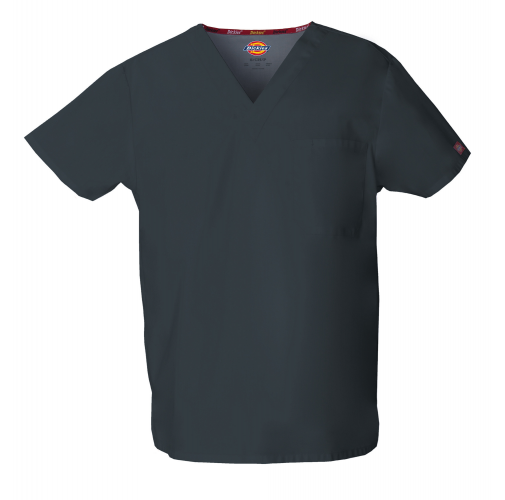 pewter Camiseta cuello pico unisex