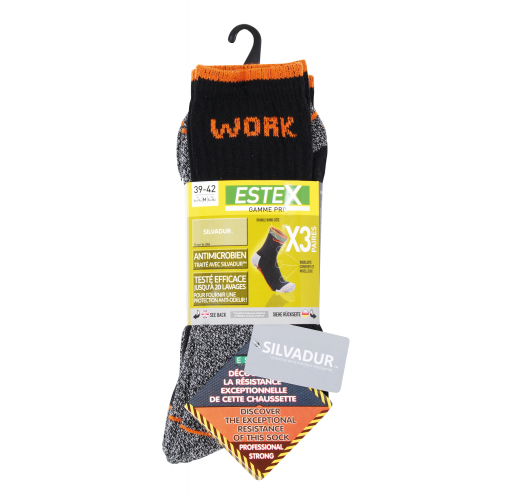 Pack - 3 pares de calcetines SAFETY WORK