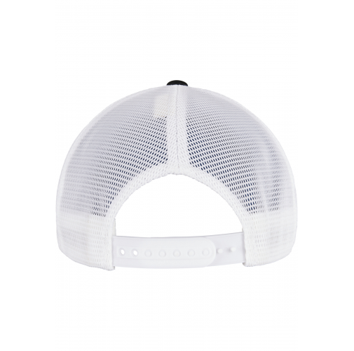 black / white Gorra de rejilla bicolor<br/>