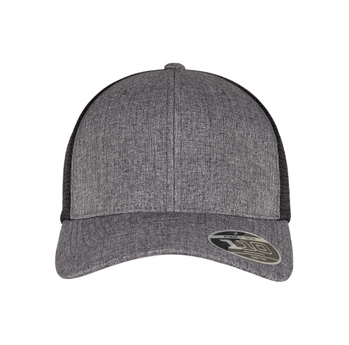 melange charcoal / black Gorra de rejilla bicolor<br/>