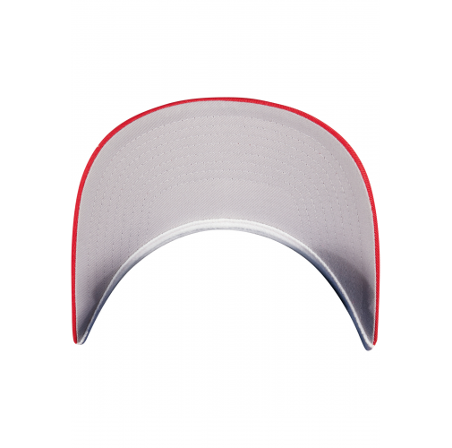 red / white Gorra de rejilla bicolor<br/>