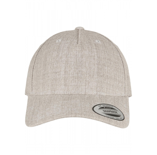 heather grey Gorra clásica premium snapback<br/>
