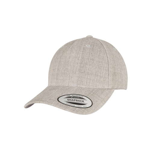 heather grey Gorra clásica premium snapback<br/>
