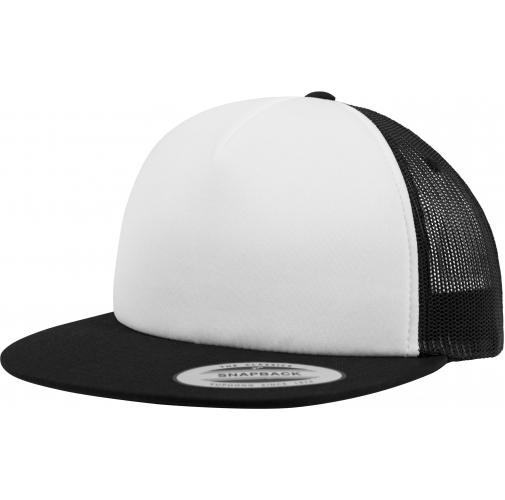 black / white / back Gorra foam trucker <br/>