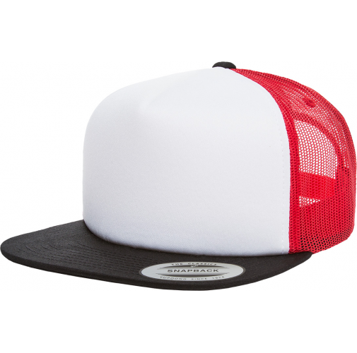 black / white / red Gorra foam trucker <br/>