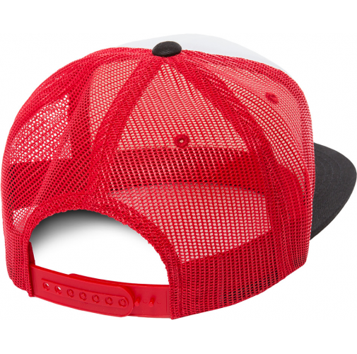 black / white / red Gorra foam trucker <br/>
