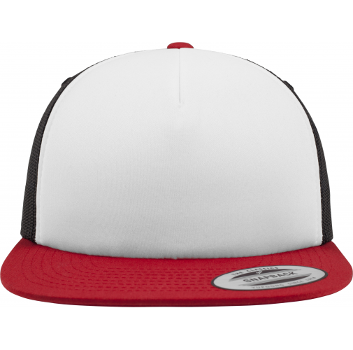red / white / black Gorra foam trucker <br/>