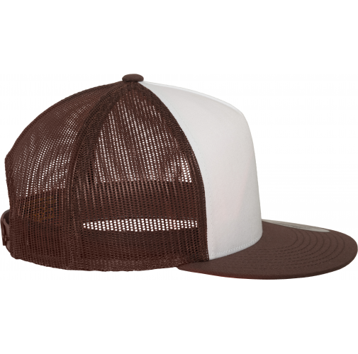 brown / white / brown Gorra Classic Trucker