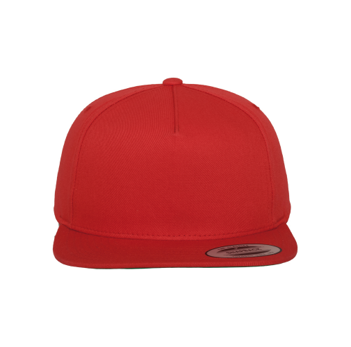 red Gorra Classic 5 Paneles Snapback