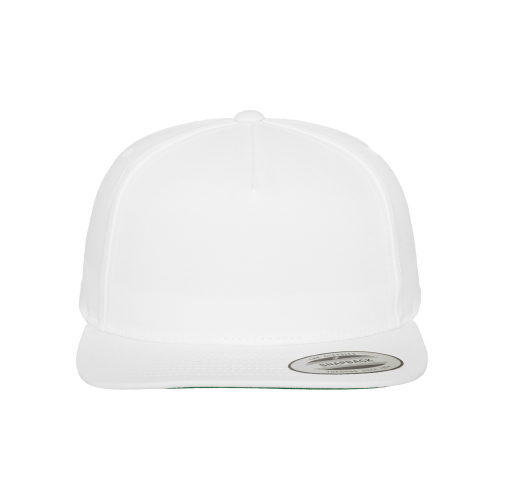 white Gorra Classic 5 Paneles Snapback