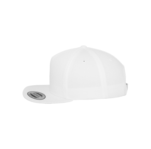 white Gorra Classic 5 Paneles Snapback