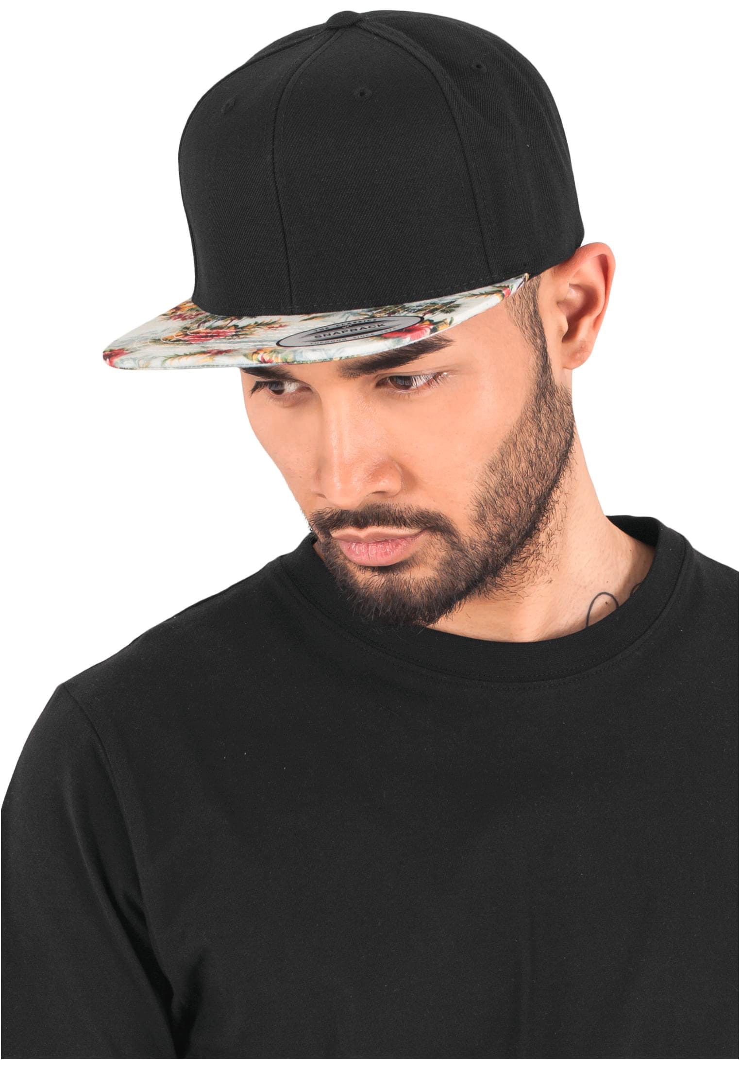 Gorra floral snapback<br/>