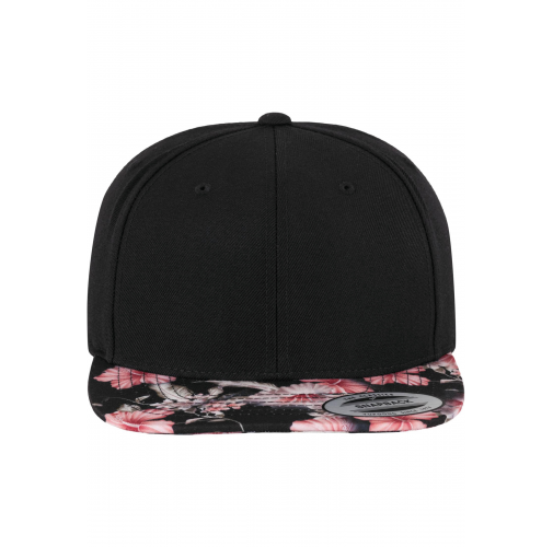 red Gorra floral snapback<br/>
