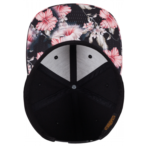red Gorra floral snapback<br/>