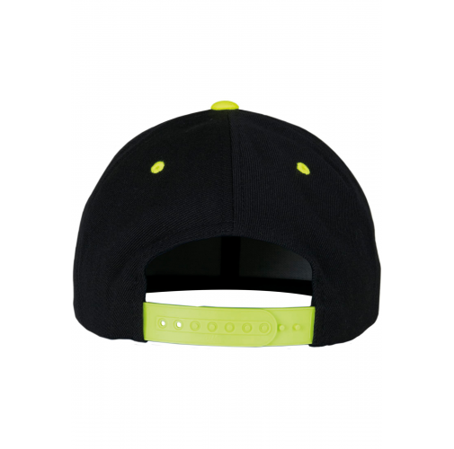 black / neon yellow Gorra Classic bicolor snapback