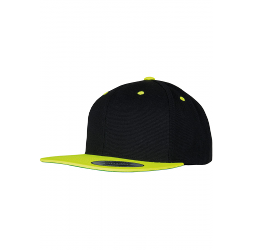 black / neon yellow Gorra Classic bicolor snapback
