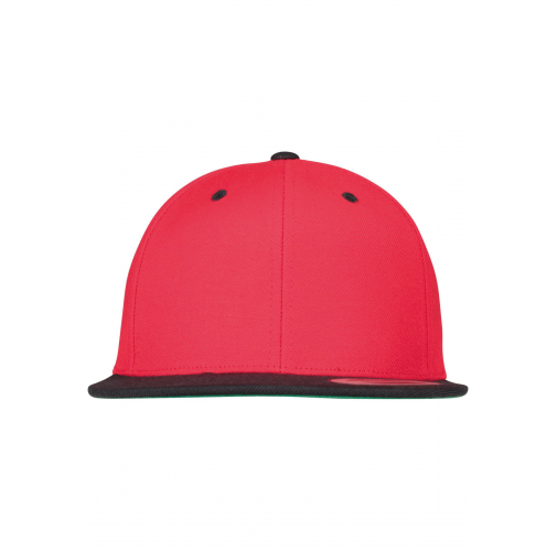 black / red Gorra Classic bicolor snapback