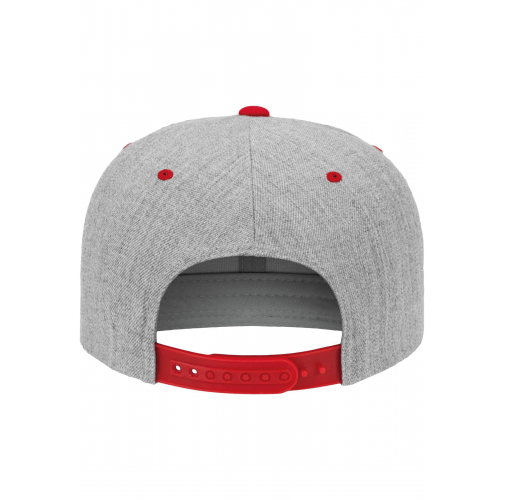 heather / red Gorra Classic bicolor snapback