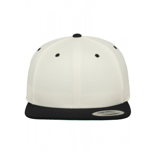natural / black Gorra Classic bicolor snapback