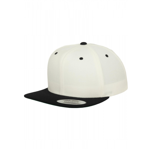 natural / black Gorra Classic bicolor snapback
