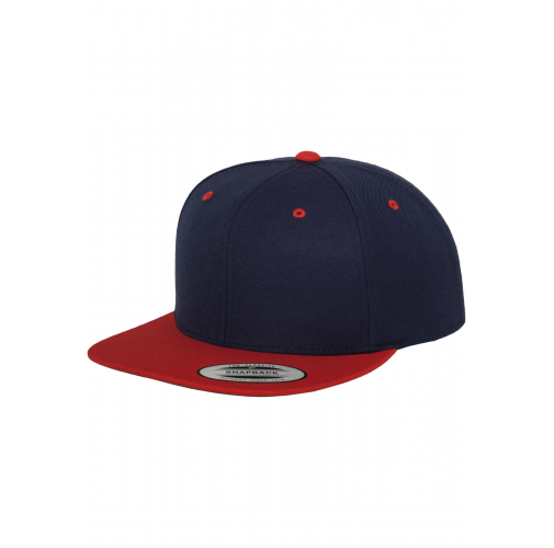 navy / red Gorra Classic bicolor snapback