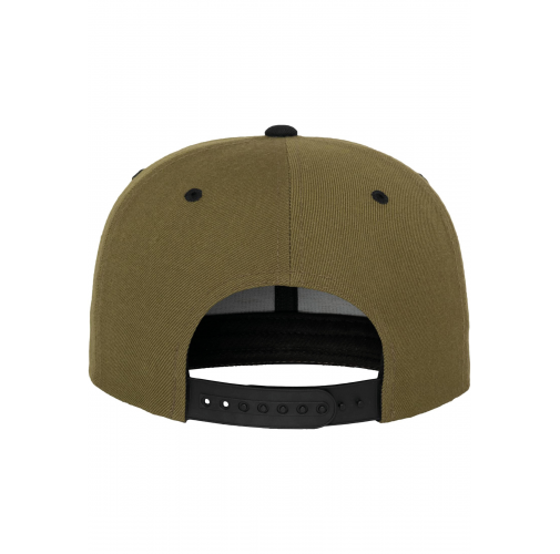 olive / black Gorra Classic bicolor snapback