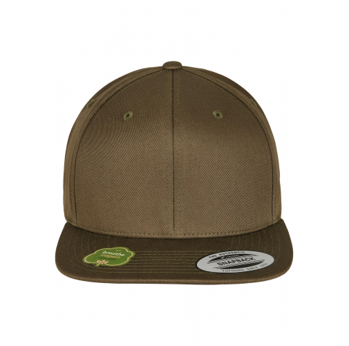 burnt olive Gorra snapback algodón orgánico<br/>