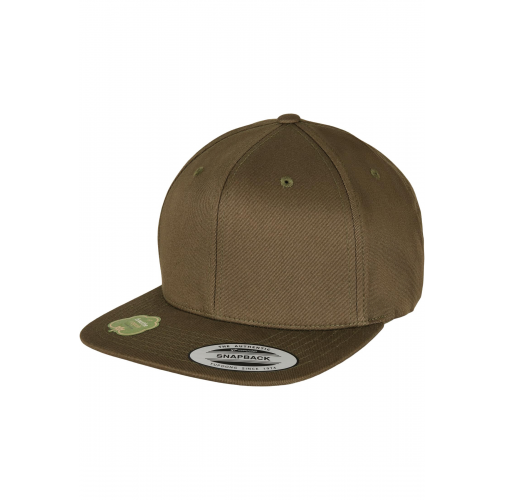 burnt olive Gorra snapback algodón orgánico<br/>
