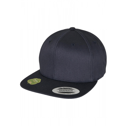 dark navy Gorra snapback algodón orgánico<br/>
