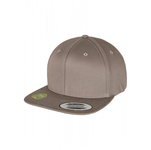 pale grey Gorra snapback algodón orgánico<br/>