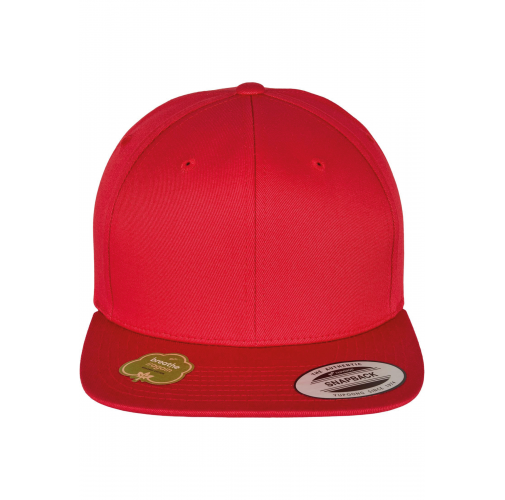 red Gorra snapback algodón orgánico<br/>